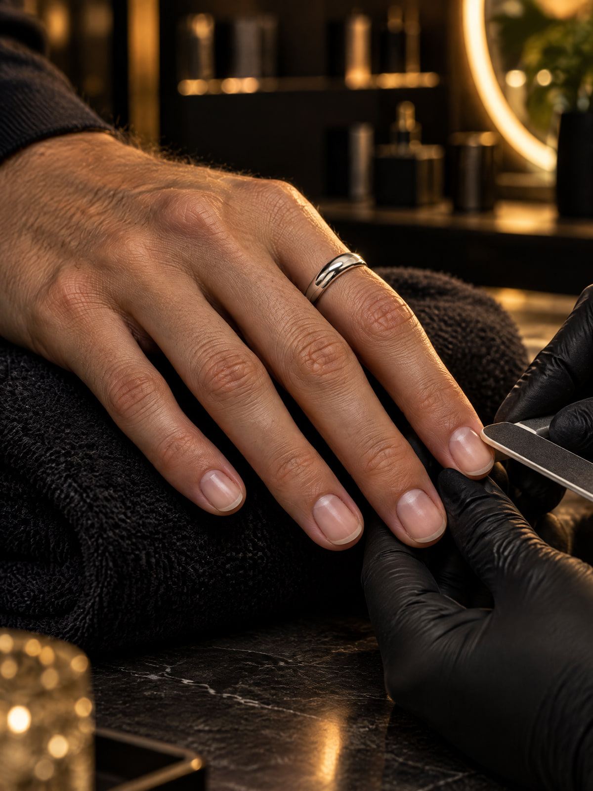 Men’s manicure & pedicure